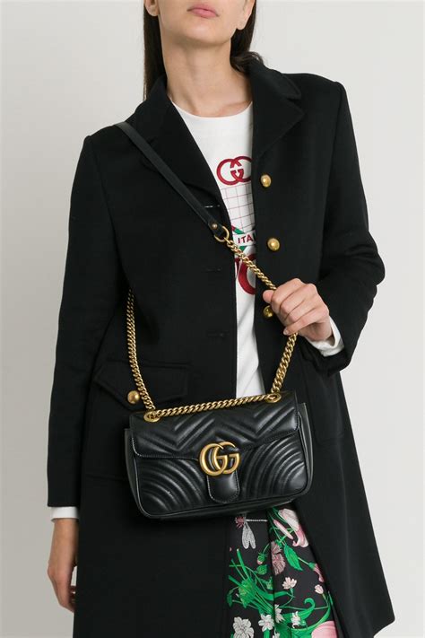 gucci 414998|gg marmont matelassé small bag.